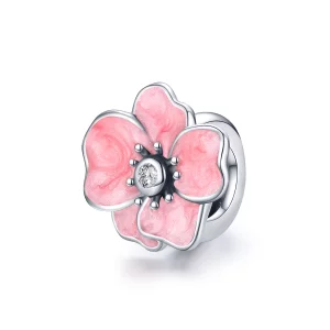 (image pour) Charm Style PANDORA Fleur rose - SCC1729