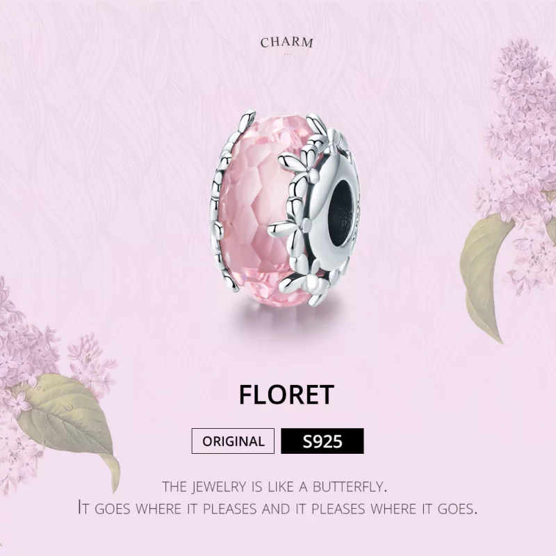 (image pour) Charm Style PANDORA Fleuron - SCC1282 - Afficher 4