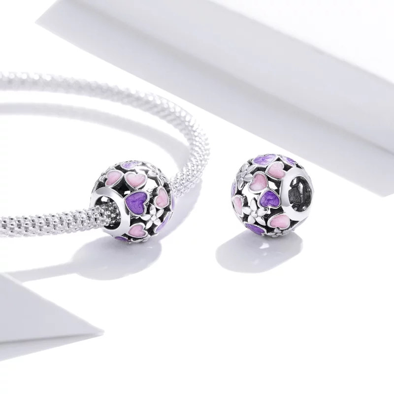 (image pour) Charm Style PANDORA Fleurs d'amour - SCC1798 - Afficher 4