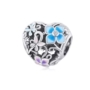 (image pour) Charm Style PANDORA Fleurs et Papillons - SCC1836