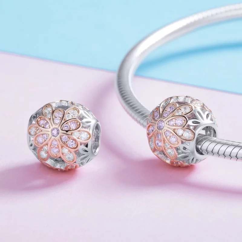 (image pour) Charm Style PANDORA Fleurs - SCC922 - Afficher 4