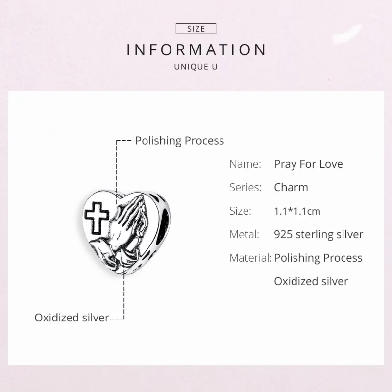 (image pour) Charm Style PANDORA Foi - BSC317 - Afficher 6