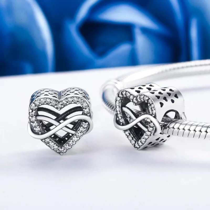 (image pour) Charm Style PANDORA Forme de coeur - SCC432 - Afficher 5