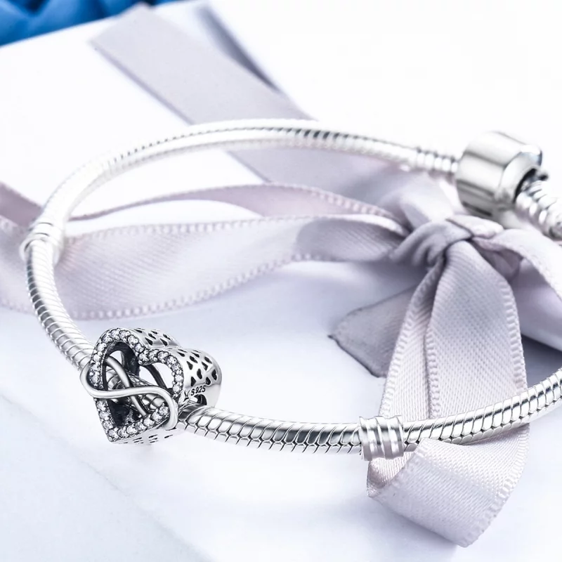 (image pour) Charm Style PANDORA Forme de coeur - SCC432 - Afficher 6