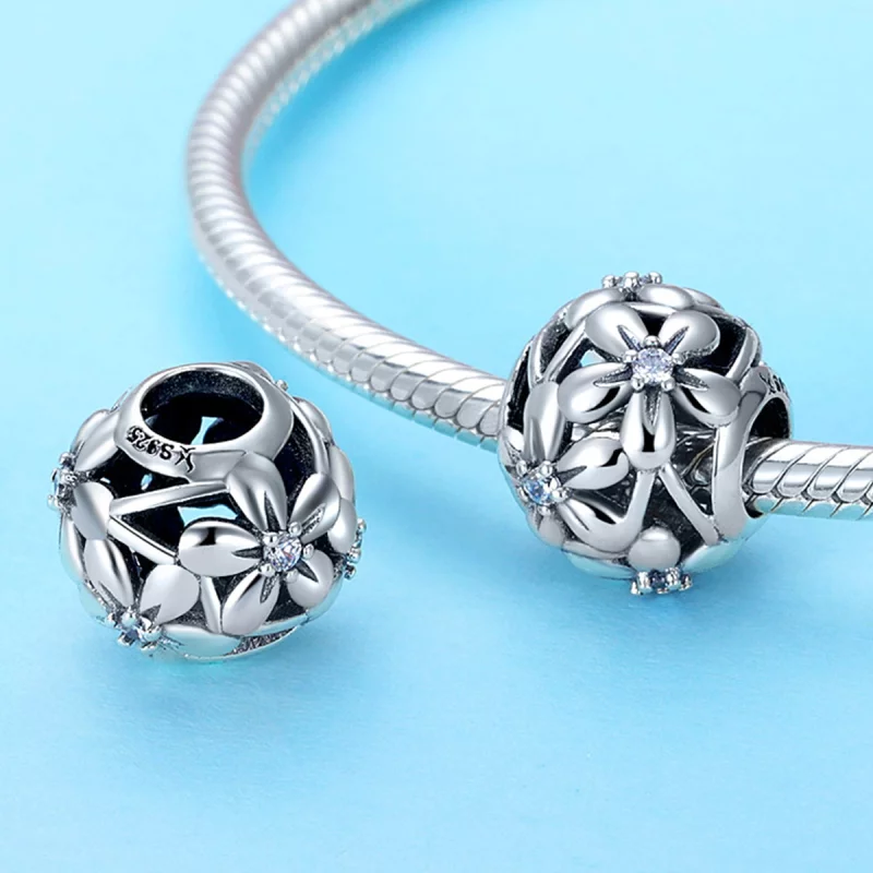 (image pour) Charm Style PANDORA Forme de fleur - SCC729 - Afficher 2