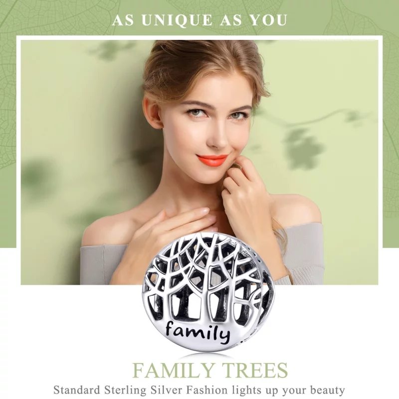 (image pour) Charm Style PANDORA Forêt familiale - SCC1144 - Afficher 2