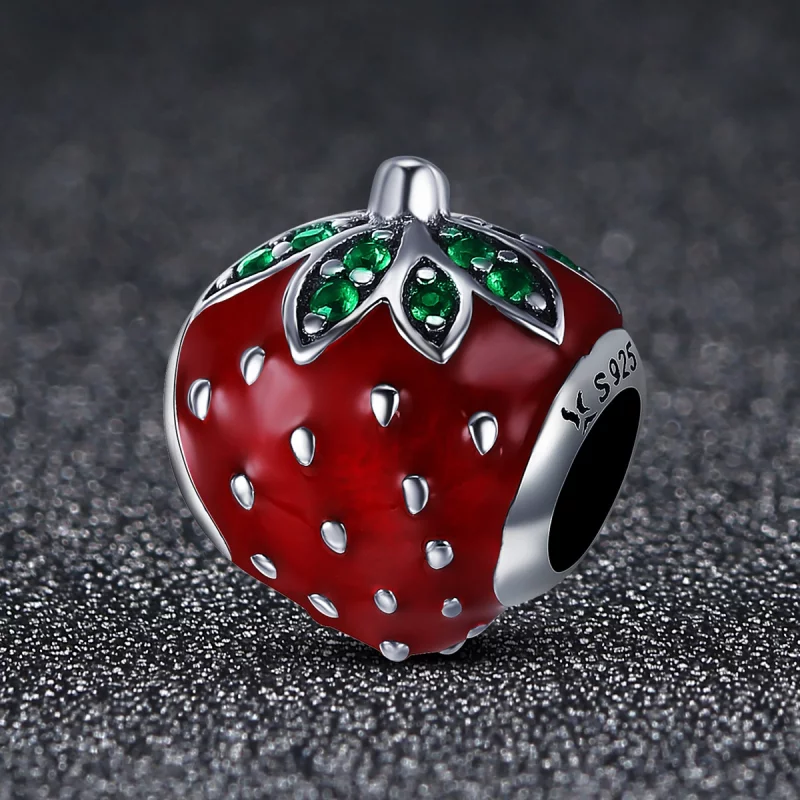 (image pour) Charm Style PANDORA fraise - SCC369 - Afficher 2
