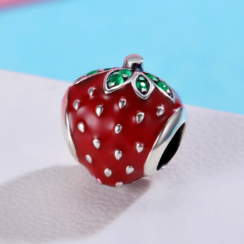 (image pour) Charm Style PANDORA fraise - SCC369 - Afficher 3