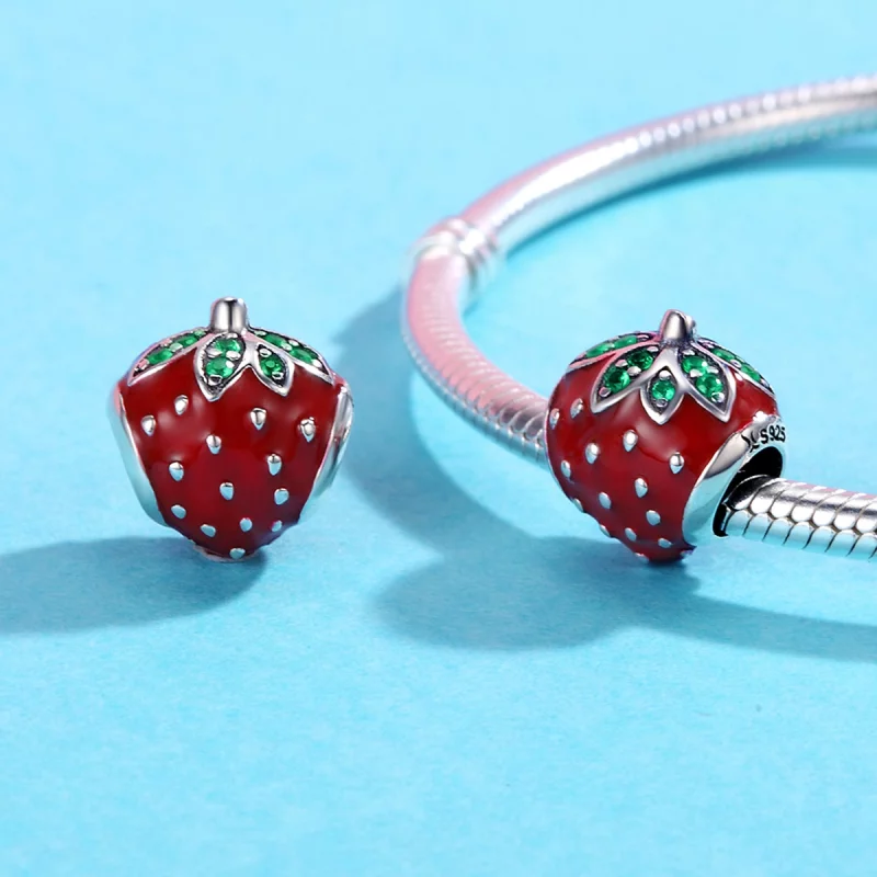 (image pour) Charm Style PANDORA fraise - SCC369 - Afficher 5