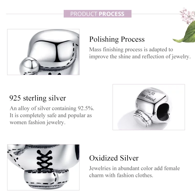 (image pour) Charm Style PANDORA Gant de boxe - SCC1325 - Afficher 8