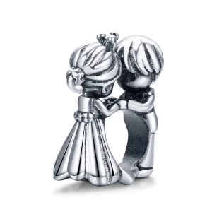 (image pour) Charm Style PANDORA Garçon et fille danse - SCC1565
