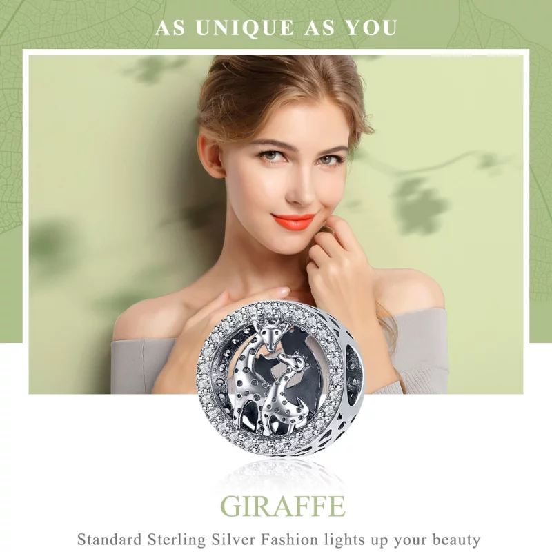 (image pour) Charm Style PANDORA Girafe - SCC997 - Afficher 6
