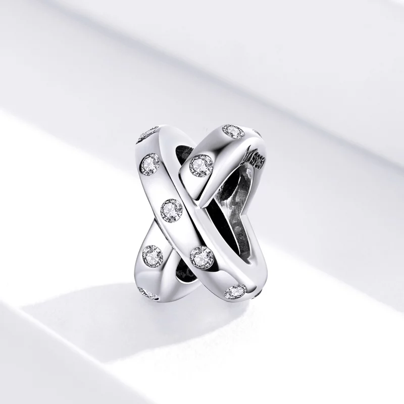 (image pour) Charm Style PANDORA Géométrie simple - SCC1515 - Afficher 2