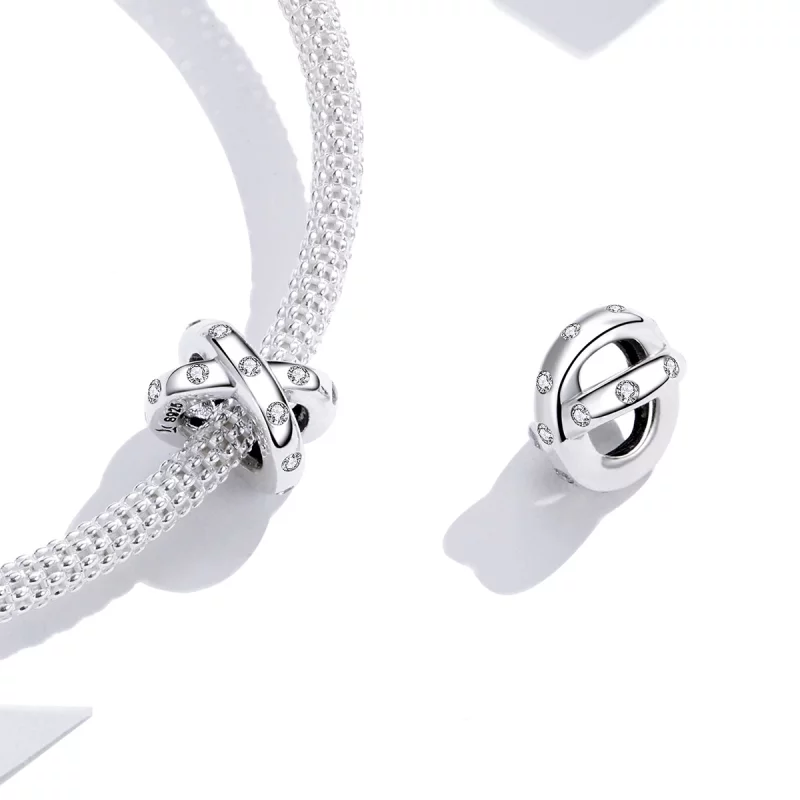 (image pour) Charm Style PANDORA Géométrie simple - SCC1515 - Afficher 3