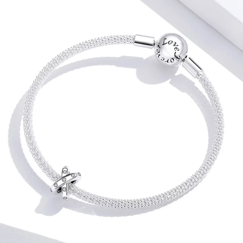 (image pour) Charm Style PANDORA Géométrie simple - SCC1515 - Afficher 4