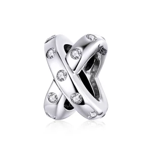(image pour) Charm Style PANDORA Géométrie simple - SCC1515