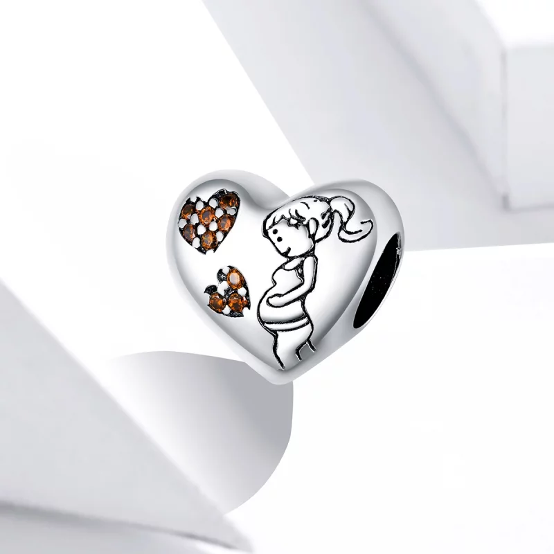 (image pour) Charm Style PANDORA Grossesse d'une nouvelle maman - SCC1589 - Afficher 2