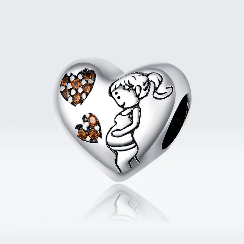 (image pour) Charm Style PANDORA Grossesse d'une nouvelle maman - SCC1589 - Afficher 5