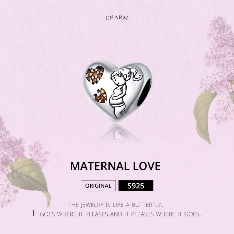 (image pour) Charm Style PANDORA Grossesse d'une nouvelle maman - SCC1589 - Afficher 6