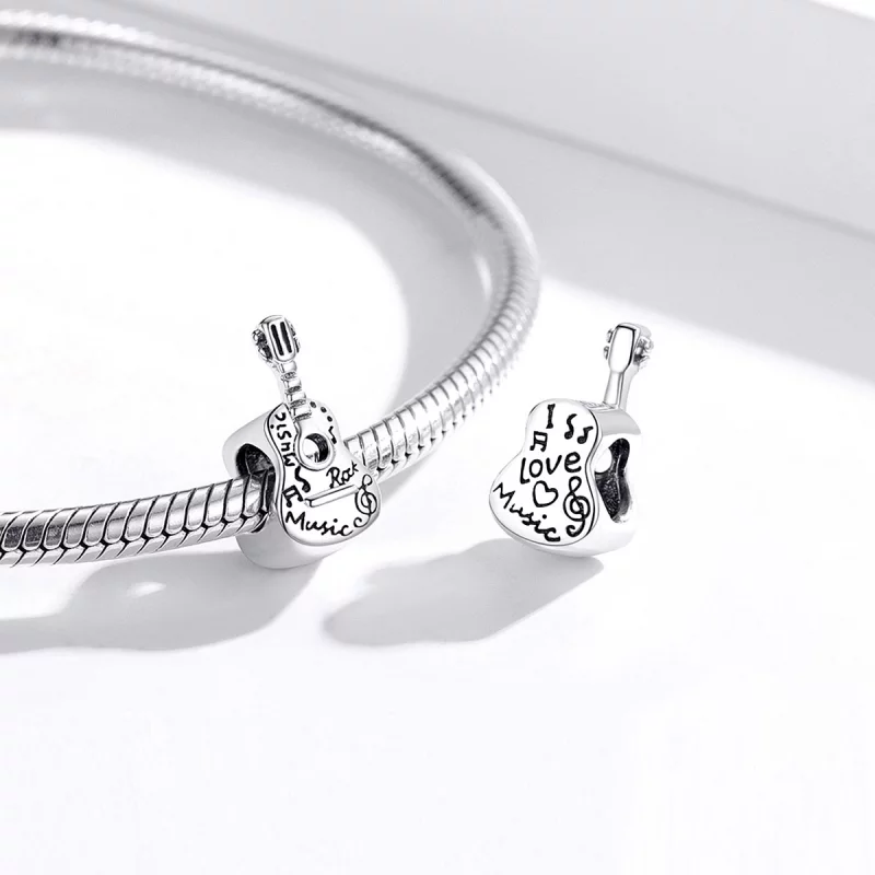 (image pour) Charm Style PANDORA Guitare simple - SCC1708 - Afficher 4