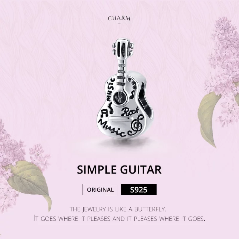 (image pour) Charm Style PANDORA Guitare simple - SCC1708 - Afficher 6