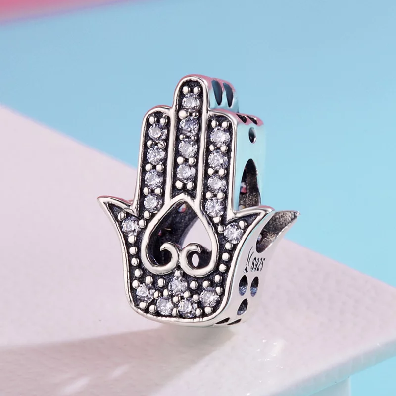 (image pour) Charm Style PANDORA Hamsa - SCC225 - Afficher 4