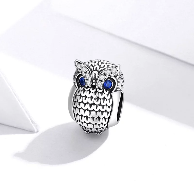 (image pour) Charm Style PANDORA Hibou brillant - SCC1607 - Afficher 2
