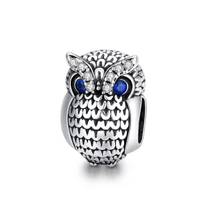 (image pour) Charm Style PANDORA Hibou brillant - SCC1607