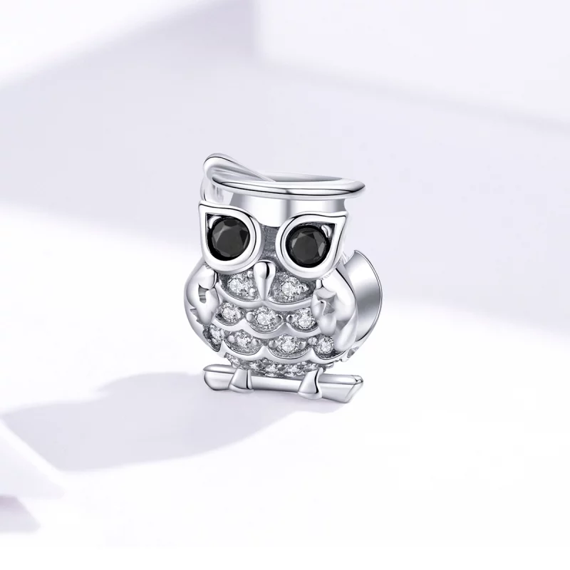 (image pour) Charm Style PANDORA Hibou - BSC124 - Afficher 3