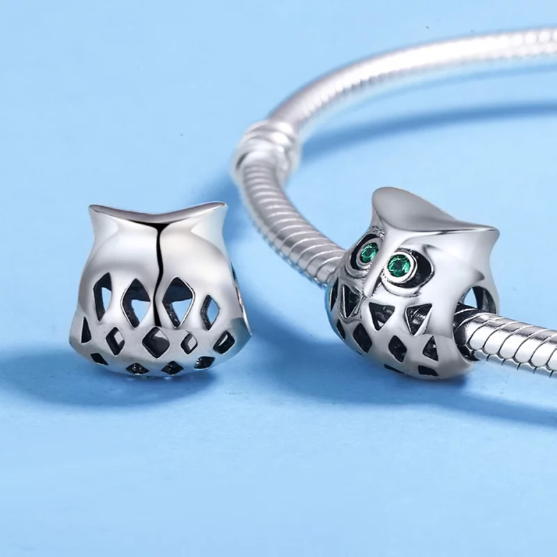 (image pour) Charm Style PANDORA Hibou - SCC424 - Afficher 5