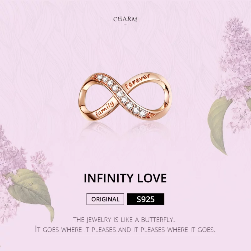 (image pour) Charm Style PANDORA Infini - SCC1146-C - Afficher 4
