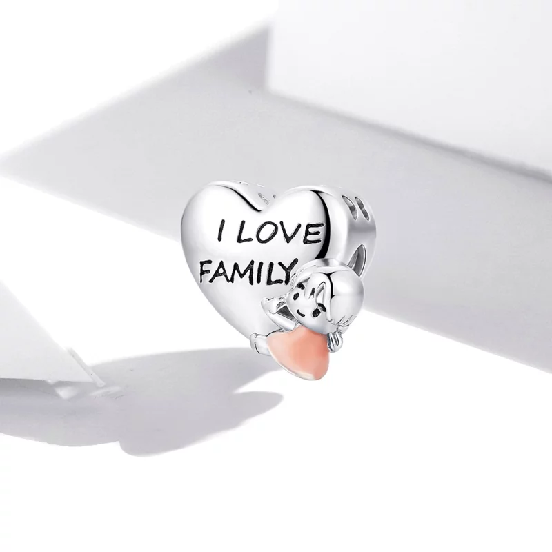 (image pour) Charm style Pandora J'aime Mon Foyer - BSC478 - Afficher 2