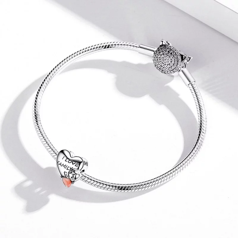 (image pour) Charm style Pandora J'aime Mon Foyer - BSC478 - Afficher 3