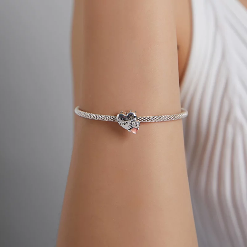 (image pour) Charm style Pandora J'aime Mon Foyer - BSC478 - Afficher 5