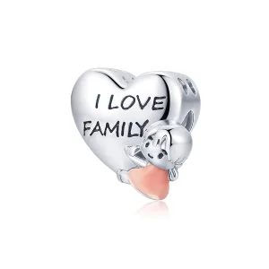 (image pour) Charm style Pandora J'aime Mon Foyer - BSC478