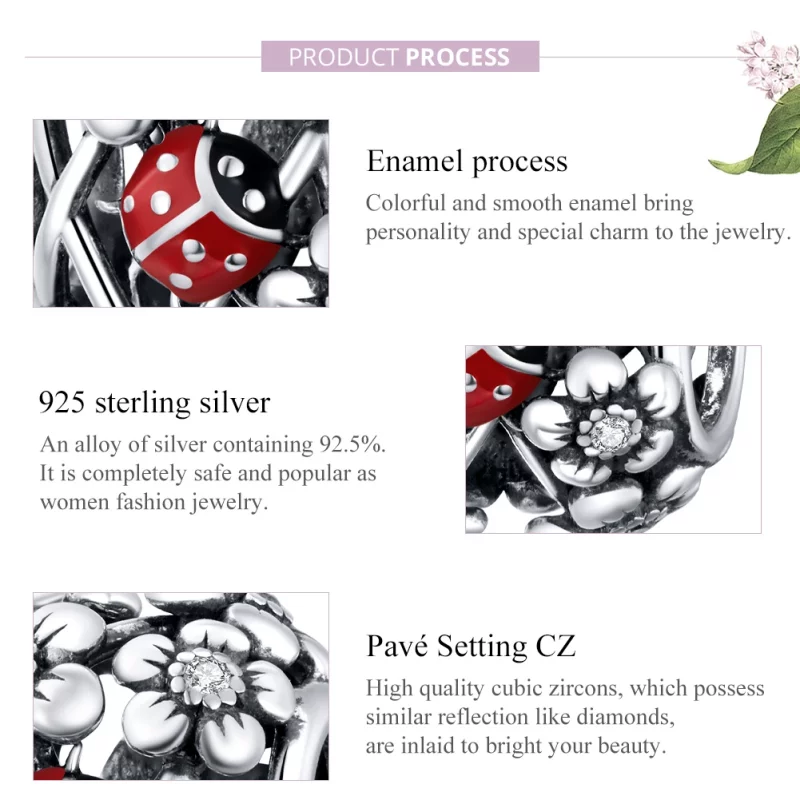 (image pour) Charm Style PANDORA jardin Elfes - SCC1641 - Afficher 8