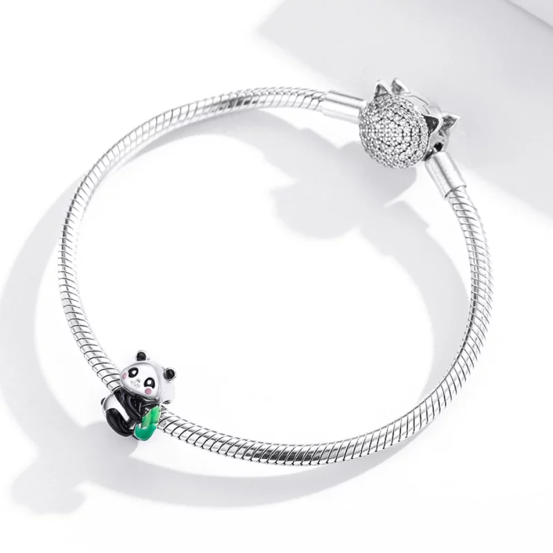 (image pour) Charm Style PANDORA Joli petit panda - SCC1832 - Afficher 3