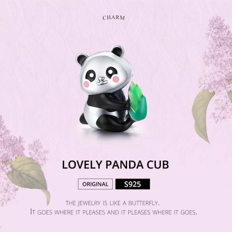 (image pour) Charm Style PANDORA Joli petit panda - SCC1832 - Afficher 6