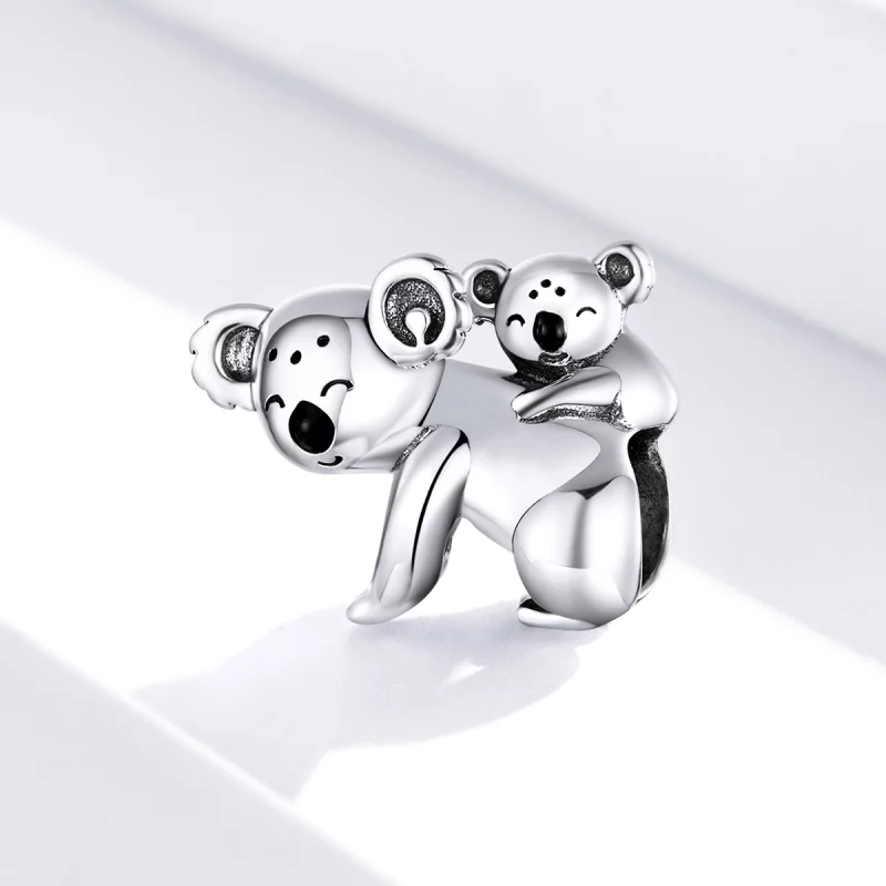 (image pour) Charm Style PANDORA Koala avec enfant - BSC260 - Afficher 2