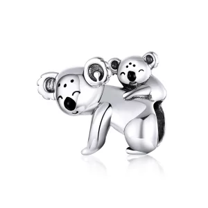 (image pour) Charm Style PANDORA Koala avec enfant - BSC260