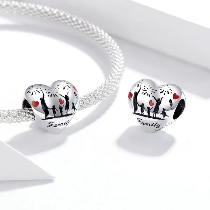 (image pour) Charm Style PANDORA L'amour de la famille - SCC1634 - Afficher 4