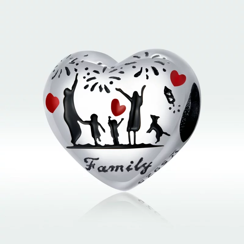 (image pour) Charm Style PANDORA L'amour de la famille - SCC1634 - Afficher 5