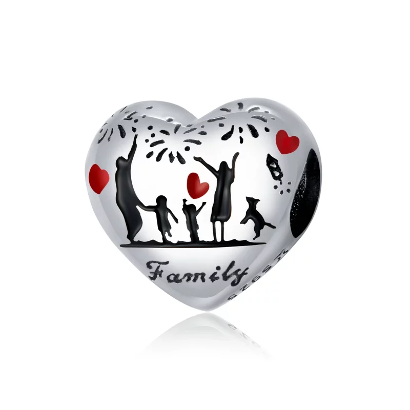 (image pour) Charm Style PANDORA L'amour de la famille - SCC1634