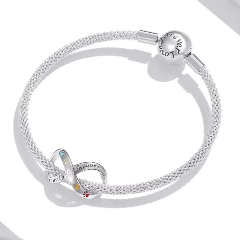 (image pour) Charm Style PANDORA L'empreinte de patte de l'amour - SCC1849 - Afficher 3