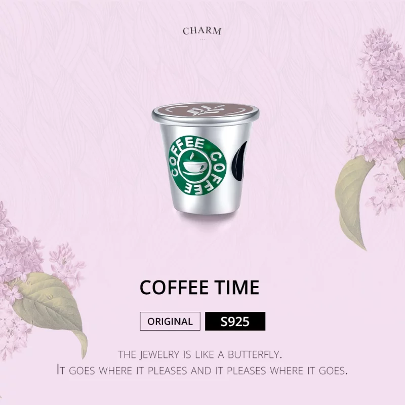 (image pour) Charm Style PANDORA L'heure du café - SCC1545 - Afficher 6