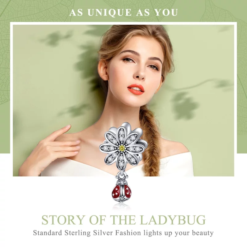 (image pour) Charm Style PANDORA L'histoire de la coccinelle - SCC727 - Afficher 6