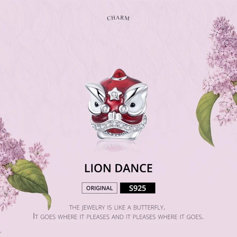 (image pour) Charm Style PANDORA La danse du lion - BSC086 - Afficher 5