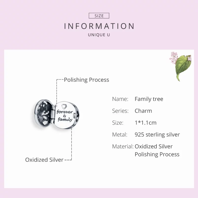 (image pour) Charm Style PANDORA La famille pour toujours - SCC1259 - Afficher 4