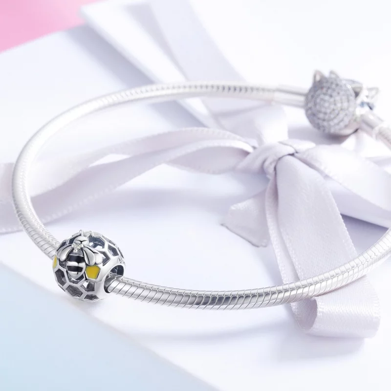 (image pour) Charm Style PANDORA la ruche des abeilles - SCC779 - Afficher 3
