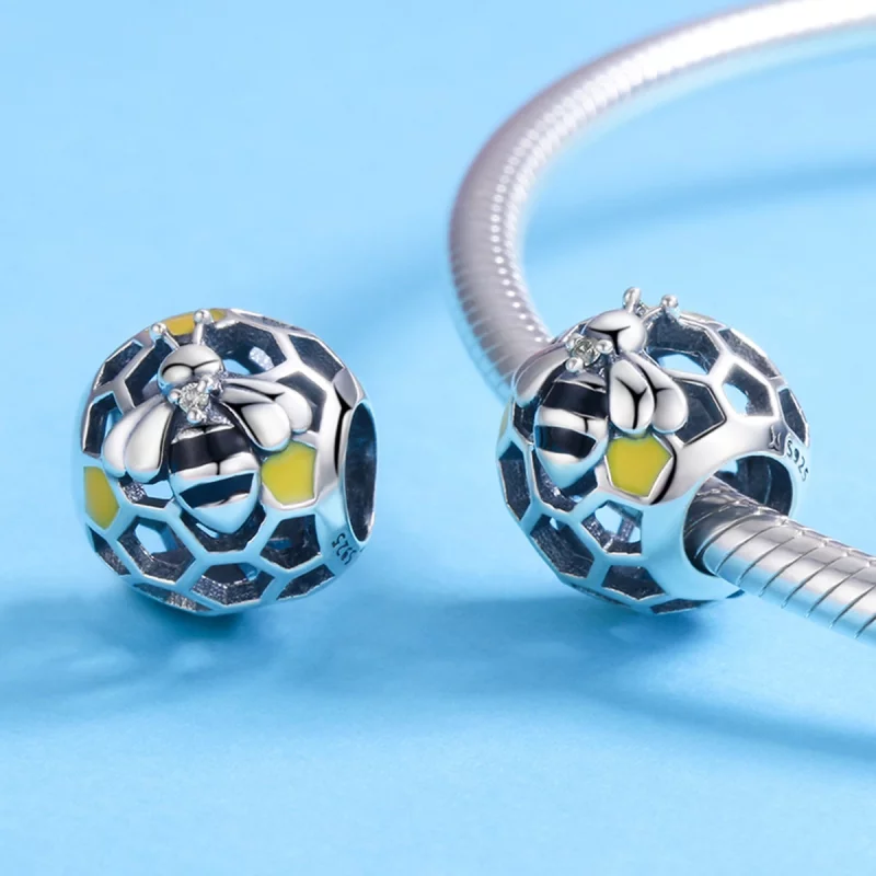 (image pour) Charm Style PANDORA la ruche des abeilles - SCC779 - Afficher 4